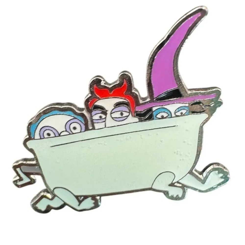Nightmare Before Christmas Lock Shock and Barrel Bathtub Disney Pin